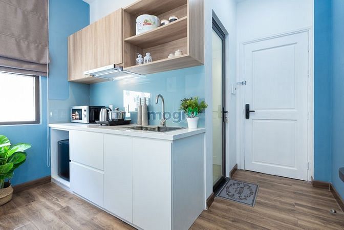 Hình ảnh Studio hiện đại full nt ở THẠCH THỊ THANH gần CV Lê Văn Tám