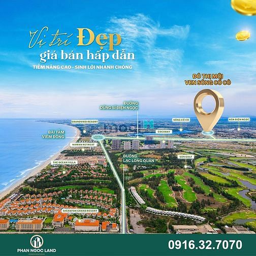 Hình ảnh Bán đất ven sông sát biển, Giáp Thiên Đường Cổ Cò