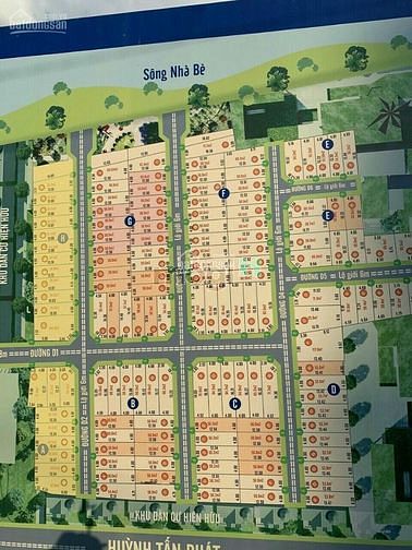 Hình ảnh Đất nền KDC Sài Gòn Mới sổ đỏ DT 60m2