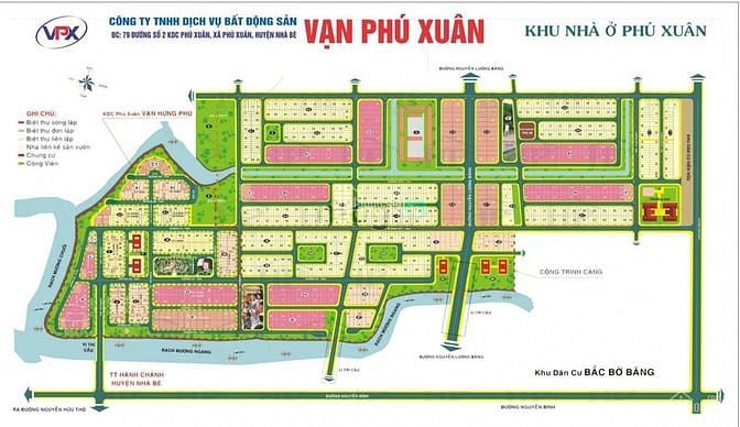 Hình ảnh Bán đất biệt thự view rạch KDC Vạn Phát Hưng