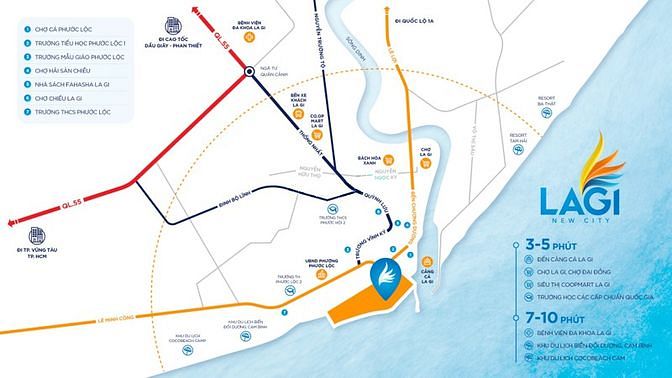 Hình ảnh Đất nền ven biển Lagi Phan Thiết, sổ hồng sở hứu lâu dài 3,5ty/nền