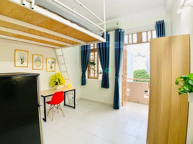 Hình ảnh STUDIO_DUPLEX BAN CÔNG - Nơ Trang Long_Gần đại học Văn Lang