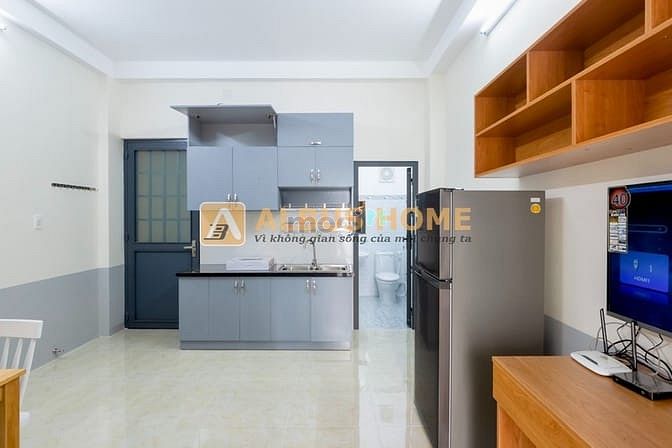 Hình ảnh Căn Hộ 1PN tại Tân Phú_ban công_máy giặt riêng_full nội thất