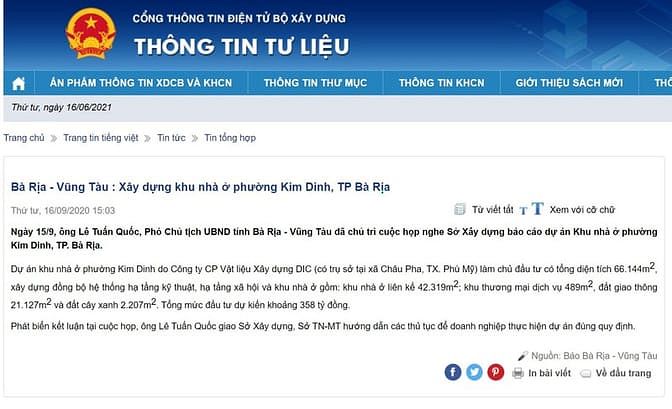 Hình ảnh Nhà phố Kim Dinh – TP Bà Rịa – dự án GALAXY BOULEVARD