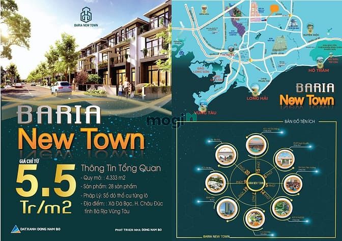 Hình ảnh BARIA NEW TOWN – đón đầu khu đô thị mới
