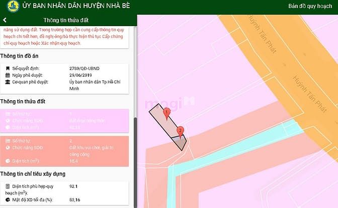 Hình ảnh Đất lô nhì Huỳnh Tấn Phát, hẻm 7m, chỉ 38tr/m2