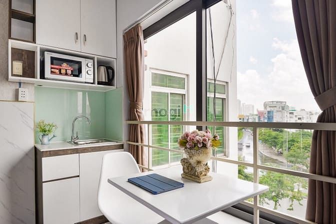 Hình ảnh Phòng Studio Full nội thất vị trí cực đẹp.Mặt tiền 8 Trần Não,Q2.