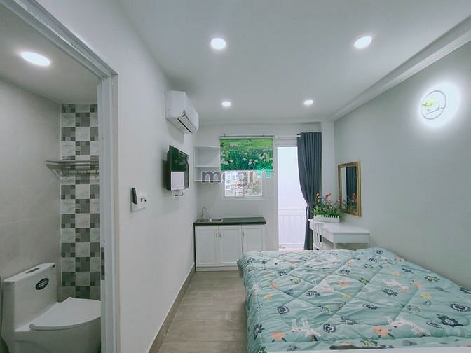 Hình ảnh 🍄BÓC TEM Căn Hộ Mini Thoáng Mát Đầy Đủ Tiện Nghi - 3’ Đi ĐH Y Dược