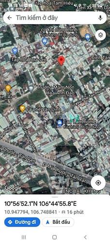 Hình ảnh Bán đất sổ chung Tân Bình -Dĩ An -Bình Dương