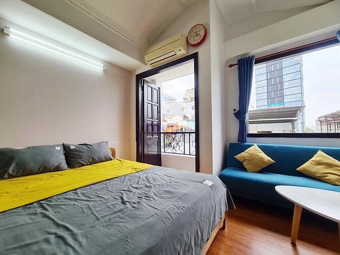 Hình ảnh 💯STUDIO 35m2 Ban Công, Full Nt, Giá Hợp lí Q1✨