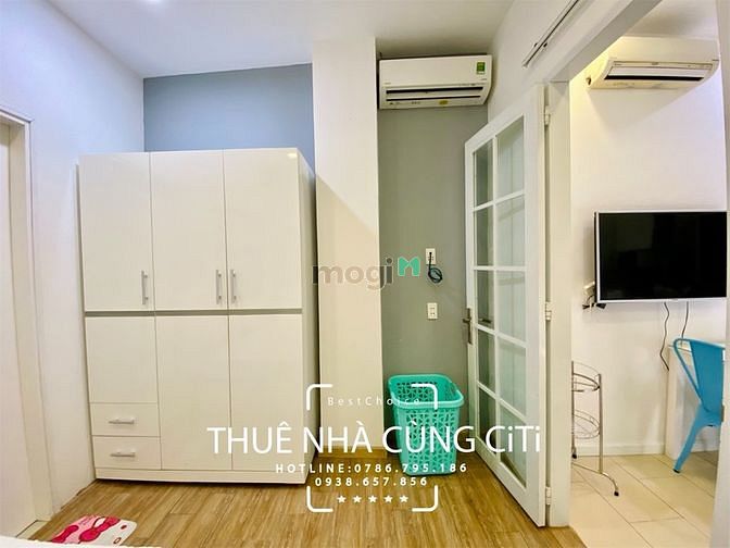 Hình ảnh Chung cư 01PN full NT_Bao phí dvu_Sát Quận 1_ GIÁ SHOCK MÙA DỊCH SALEE