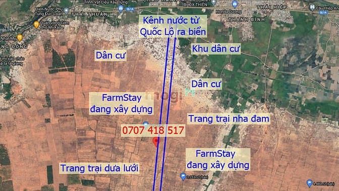 Hình ảnh (BẬT MÍ) Đất view Kênh nước ra biển giá chỉ = con sh