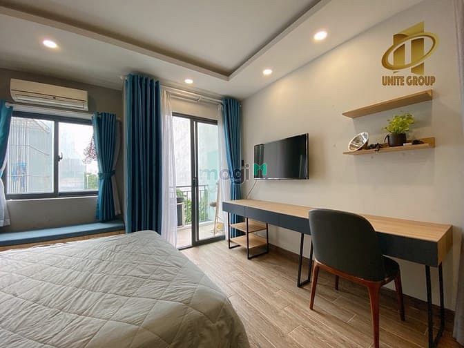Hình ảnh 1PN cao cấp, Full Nội Thất, Ban công, gần cầu Tân Thuận Q7 - Q4