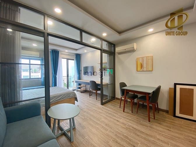 Hình ảnh 1PN cao cấp, Full Nội Thất, Ban công, gần cầu Tân Thuận Q7 - Q4