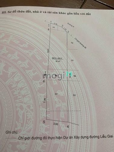 Hình ảnh Bán gần 200m2 đất vàng ngã 4 Giang Văn Minh - Núi Trúc mới mở