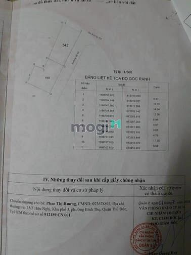 Hình ảnh Đất DT : 9x33= 322m2 đường 102, phường Tăng Nhơn Phú A. Tp Thủ Đức