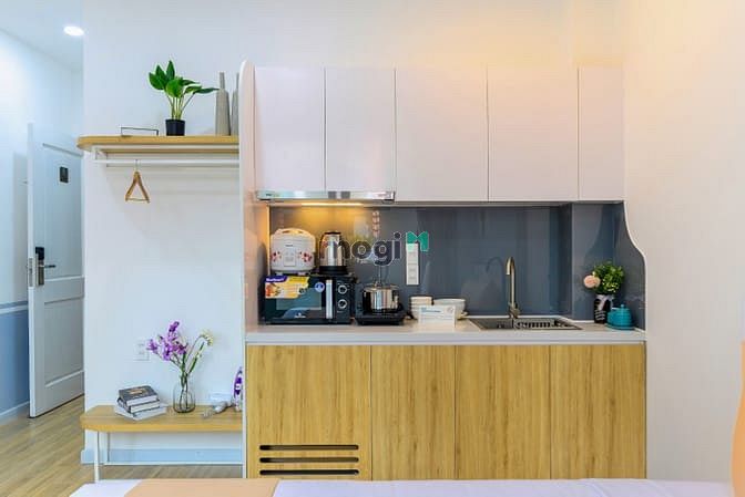 Hình ảnh Studio Quận 1 giảm giá sock chỉ còn 5.840.000 2 tháng đầu sau dịch