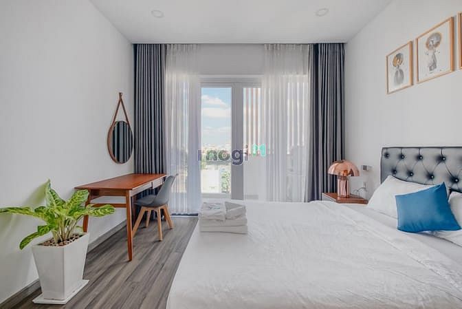 Hình ảnh 1PN Ban công , Quận 3 50m2, Full phí điện nước, Có bồn tắm