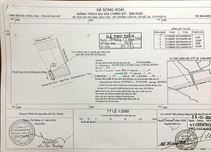 Hình ảnh Bán đất mt MXNG 5*25 100tc, CK nóng 50tr và 15 chỉ vàng SL có hạn