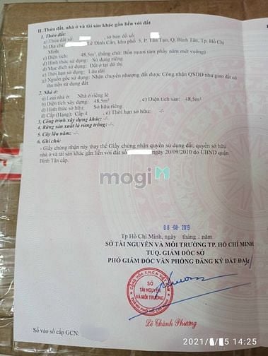 Hình ảnh Nhà bán đường Lê Đình Cẩn, Quận Bình Tân