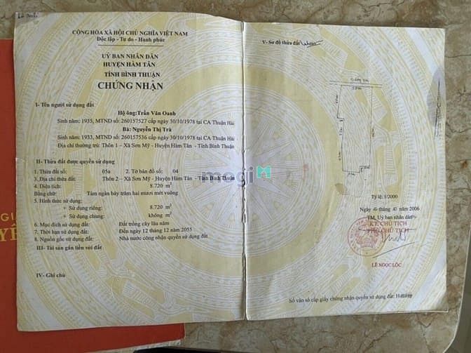 Hình ảnh Đất 2 Mặt tiền Thôn 2 Sơn mỹ giá 9 tỷ. đất ở