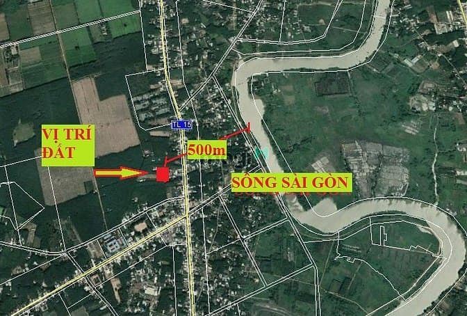 Hình ảnh Đất Củ Chi ven đường trục dọc sông SG
