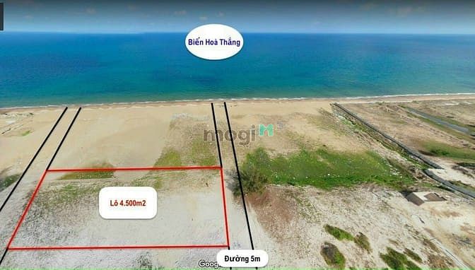 Hình ảnh Đất mặt tiền đường 2tr2/m2 view trọn biển Hòa Thắng SHR