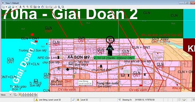 Hình ảnh Đất thôn 4 Sơn Mỹ. Có 200 m2 thổ cư . Giá 3 tỷ 8.