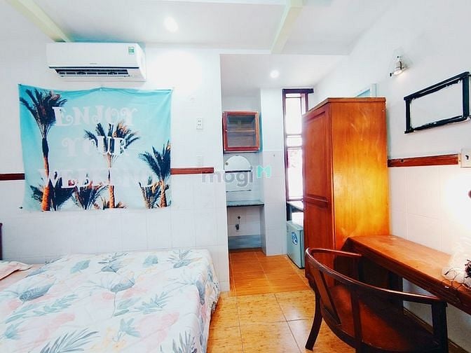 Hình ảnh Phòng studio cửa sổ cao cấp full nội thất P14 Gò Vấp