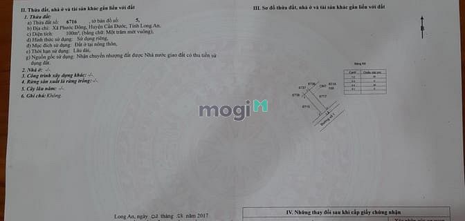 Hình ảnh Bán đất khu dân cư Phước Đông 600tr/100m2