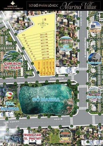 Hình ảnh Bán Đất Dự Án MARINA VILLAS, Châu Pha-Phú Mỹ, BRVT