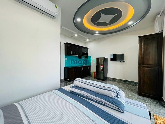 Hình ảnh Căn Hộ Phan Tây Hồ, studio ban công full nội thất, đầy đủ tiện ích