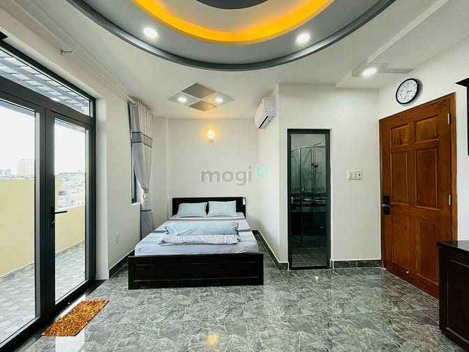 Hình ảnh Căn Hộ Phan Tây Hồ, studio ban công full nội thất, đầy đủ tiện ích