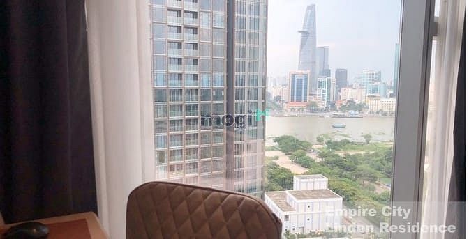 Hình ảnh Cho thuê 1PN Empire full nội thất thông minh, view Bitexco & sông SG