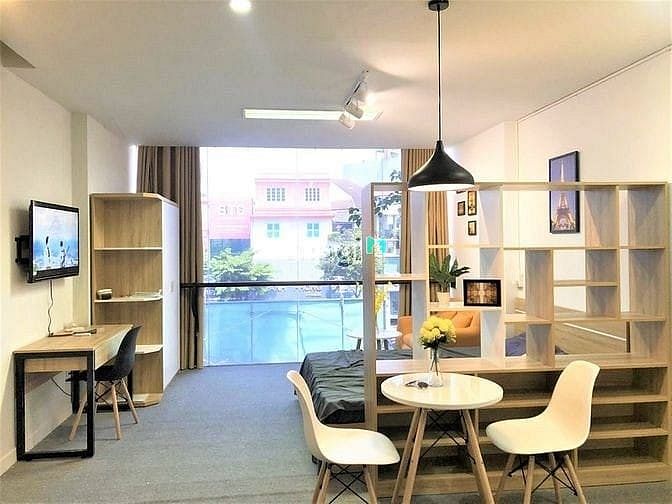 Hình ảnh Phòng Studio mới đẹp có cửa sổ, ban công 2R yên thế - Tân Bình