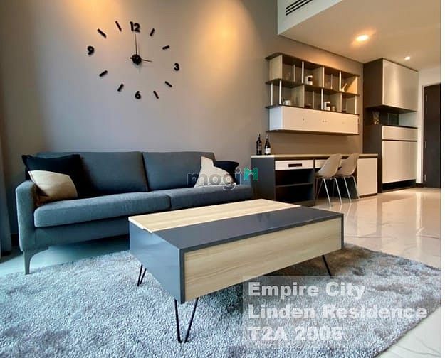 Hình ảnh Cho thuê 1PN Empire full nội thất thông minh, view Bitexco & sông SG