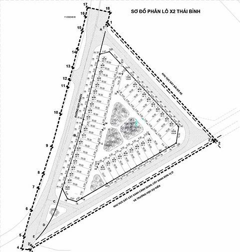 Hình ảnh Đất đấu giá X2 – Thái Bình, Mai Lâm : Số thửa 23 – 25 - 28 - Cách cầu