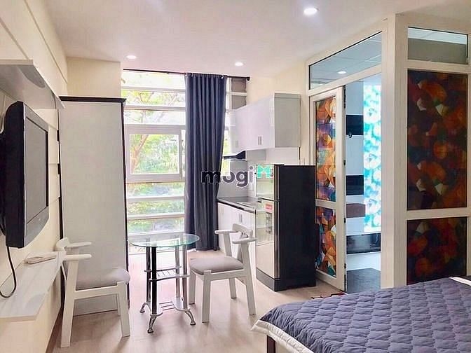 Hình ảnh Mb6623 nạp rút nhanh chóng studio, đầy đủ tiện nghi ban công, bếp riêng bình giã tân bình