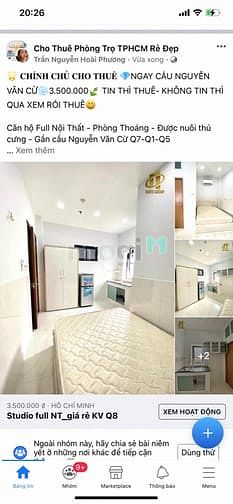 Hình ảnh Studio full NT _kV Q8 giá sinh viên