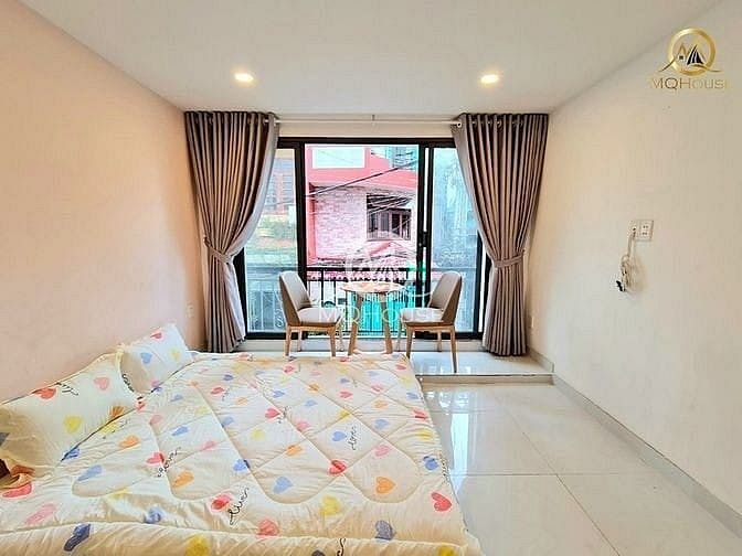 Hình ảnh Phòng Studio Full nội thất ban công 84 Hòa Hưng, Quận 10 - Tòa Vietel