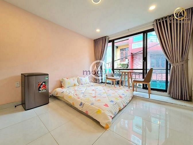 Hình ảnh Phòng Studio Full nội thất ban công 84 Hòa Hưng, Quận 10 - Tòa Vietel