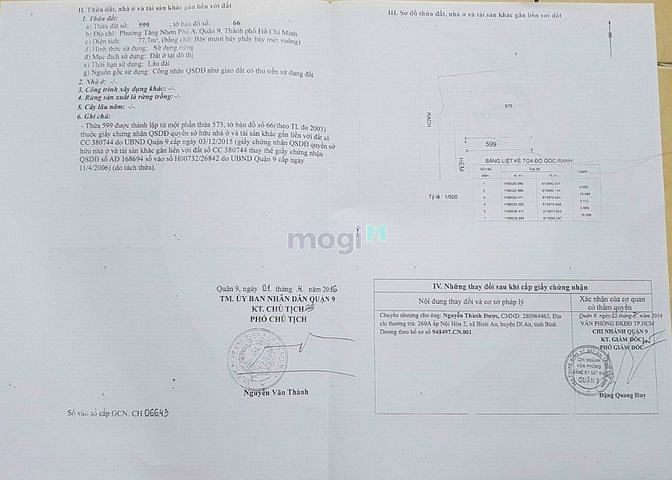 Hình ảnh Bán đất đường 182 lã xuân oai , p. Tnpa , quận 9