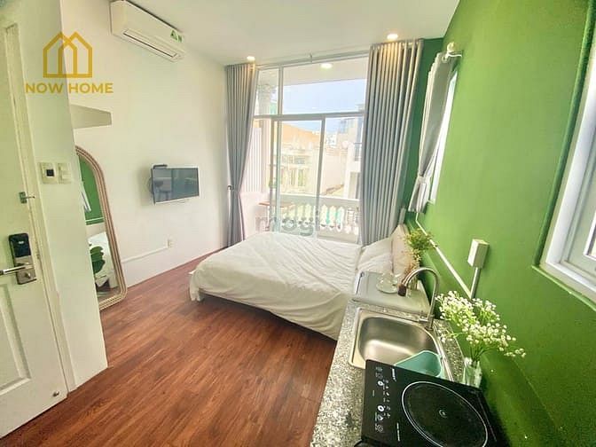 Hình ảnh Mb6623 nạp rút nhanh chóng Studio ban công thoáng, full nội thất tại quận 1