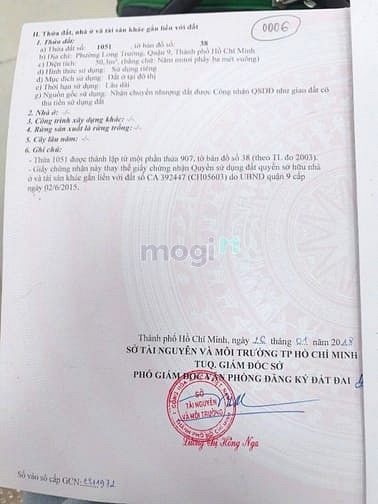Hình ảnh Bán đất hẻm 47 trường lưu , phường long trường , quận 9