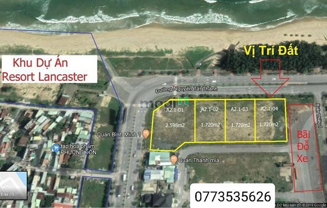 Hình ảnh Bán đất MT nguyễn tất thành view biển, Đà Nẵng