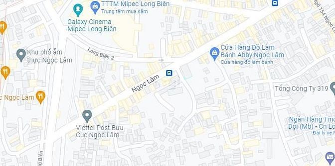 Hình ảnh Cho thuê tầng 1+ 2 nhà mặt phố Ngọc Lâm