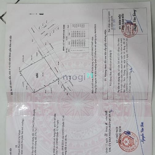 Hình ảnh Bán 2200m2 đất thổ cư Đường TX43 - Hà Huy Giáp, Quận 12