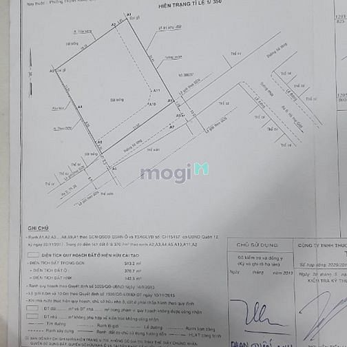 Hình ảnh Bán 2200m2 đất thổ cư Đường TX43 - Hà Huy Giáp, Quận 12