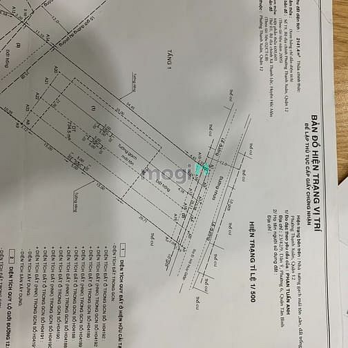 Hình ảnh Bán 2200m2 đất thổ cư Đường TX43 - Hà Huy Giáp, Quận 12