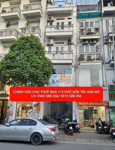 Hình ảnh Chính chủ cho thuê văn phòng quận Ba Đình